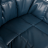 Кресло поворотное NL- PALMA экокожа синий