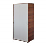IDEA Шкаф с раздвижными дверями 65641 орех/белый