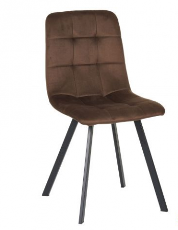 Стул обеденный мягкий MFF- Harlem кофейный