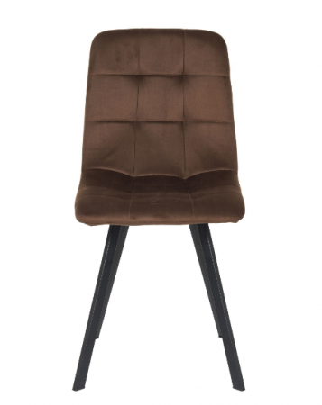 Стул обеденный мягкий MFF- Harlem кофейный
