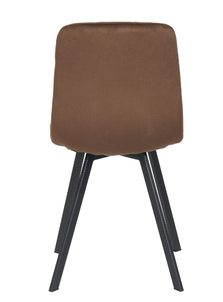 Стул обеденный мягкий MFF- Harlem кофейный