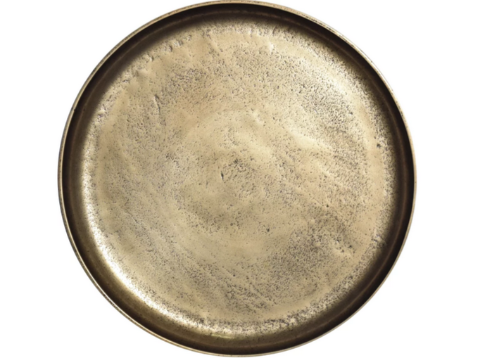 Стол журнальный CRV- Trio, Brass antique finish, золотистый