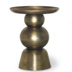 Стол журнальный CRV- Trio, Brass antique finish, золотистый