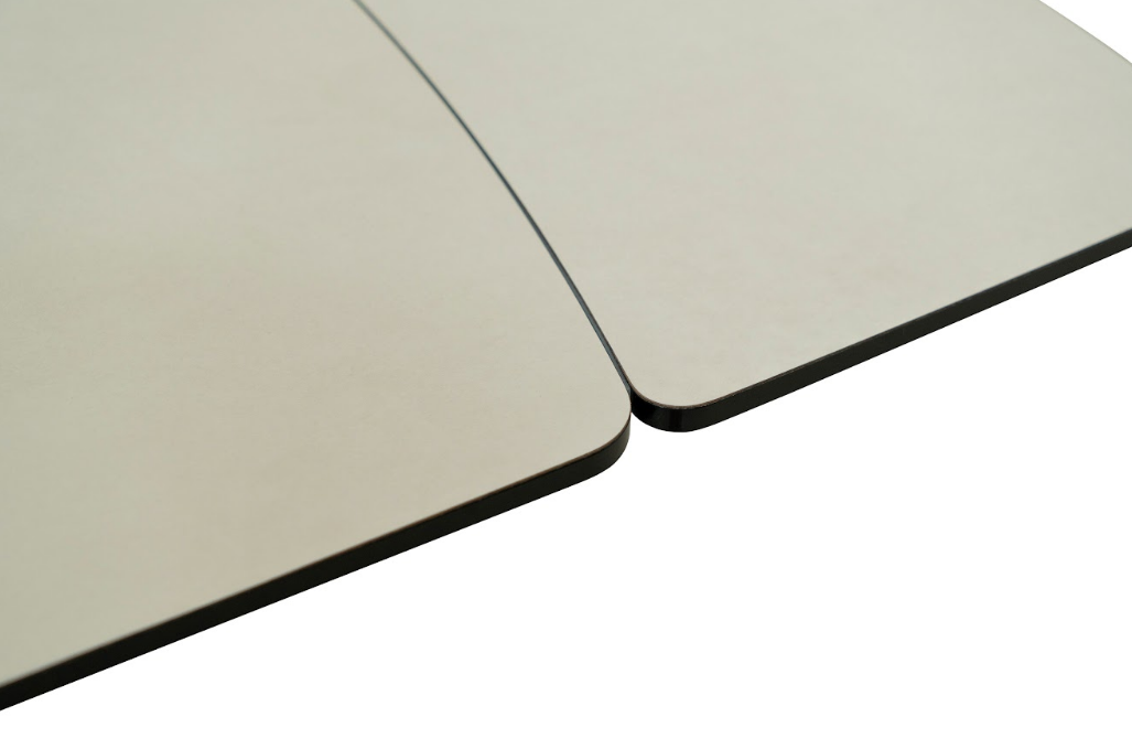 Стол раскладной VTR- TML-1410 (Римини) бьянко аворио + бежевый 