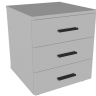Тумба AMF- Asti AS400 (400х400х460Н) Білий