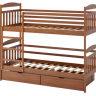 Фото №1 - Кровать двухъярусная деревянная CML- Алтея 