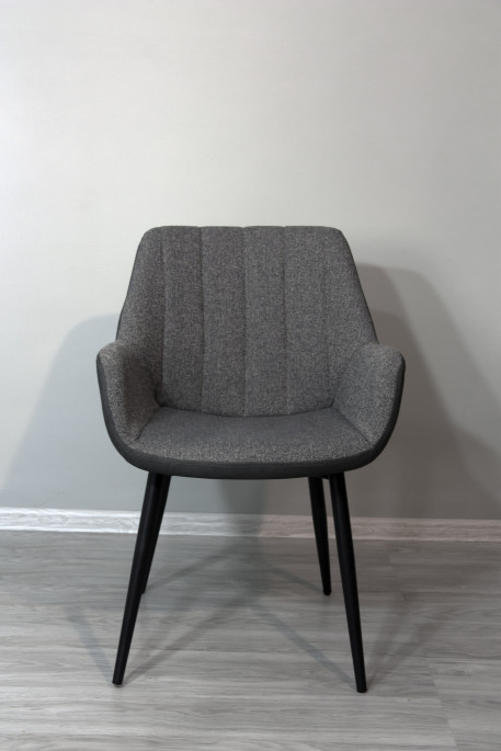 Кресло обеденное premium EVRO- WILLIAM Серый 