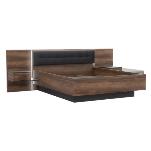 Кровать с тумбами FORTE BELLEVUE BLQL181B