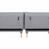 Диван - кровать Avn- AMBER Light Grey Linen в светло-сером цвете 