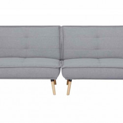 Диван - кровать Avn- AMBER Light Grey Linen в светло-сером цвете 