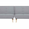 Диван - кровать Avn- AMBER Light Grey Linen в светло-сером цвете 