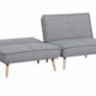 Диван - кровать Avn- AMBER Light Grey Linen в светло-сером цвете 