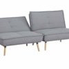 Диван - кровать Avn- AMBER Light Grey Linen в светло-сером цвете 