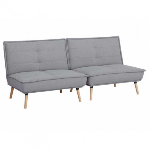 Диван - кровать Avn- AMBER Light Grey Linen в светло-сером цвете 
