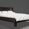 Кровать двуспальная деревянная KMP- Ипомея