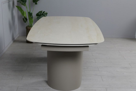 Стол раскладной TOP- Опера травертин/ ноги тауп 2 м