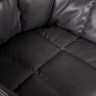 Кресло поворотное NL- PALMA экокожа серый