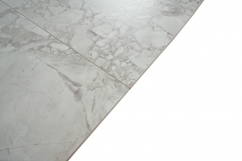 Стол керамический раскладной VTR- TML-1322 (Лунаріо) (клауди грэй/айвори)