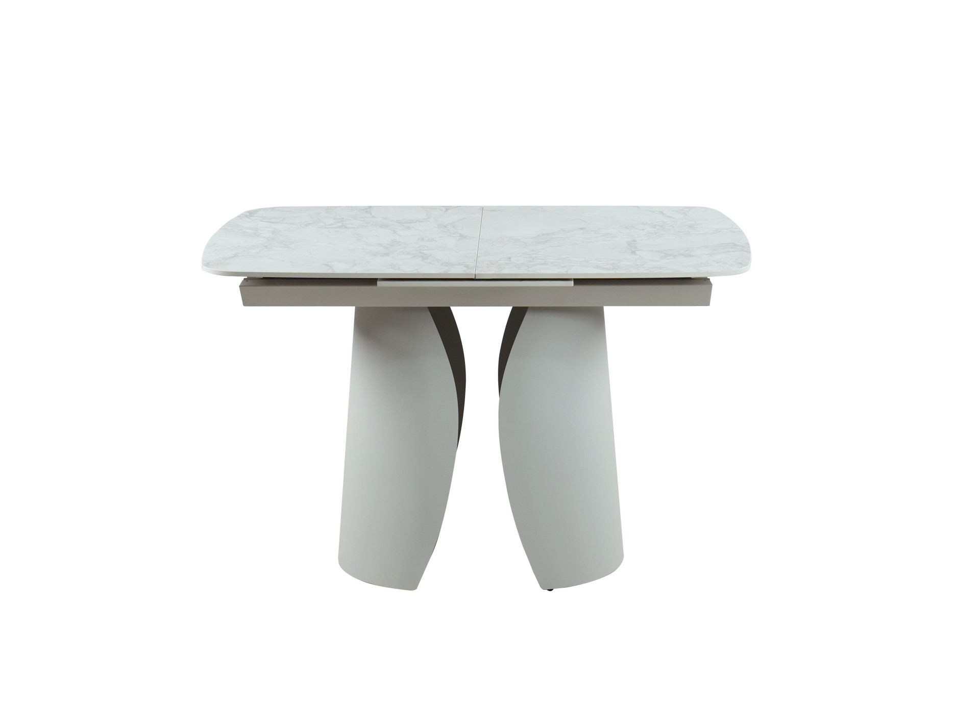 Стол керамический раскладной VTR- TML-1322 (Лунаріо) (клауди грэй/айвори)