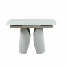 Стол керамический раскладной VTR- TML-1322 (Лунаріо) (клауди грэй/айвори)