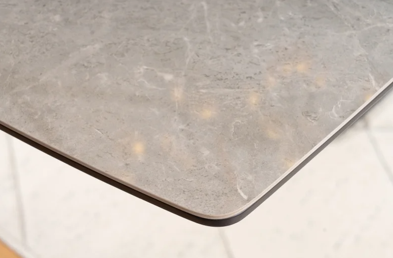 Стол SIGNAL CORTEZ Ceramic серый эффект мрамора