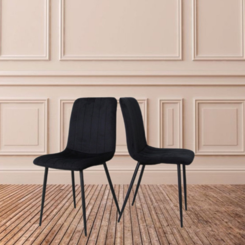 Стул обеденный модерн Evro- Bari Black X-3576