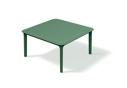 Стол кофейный уличный VLL- FERNE Remo (серый, зеленый)