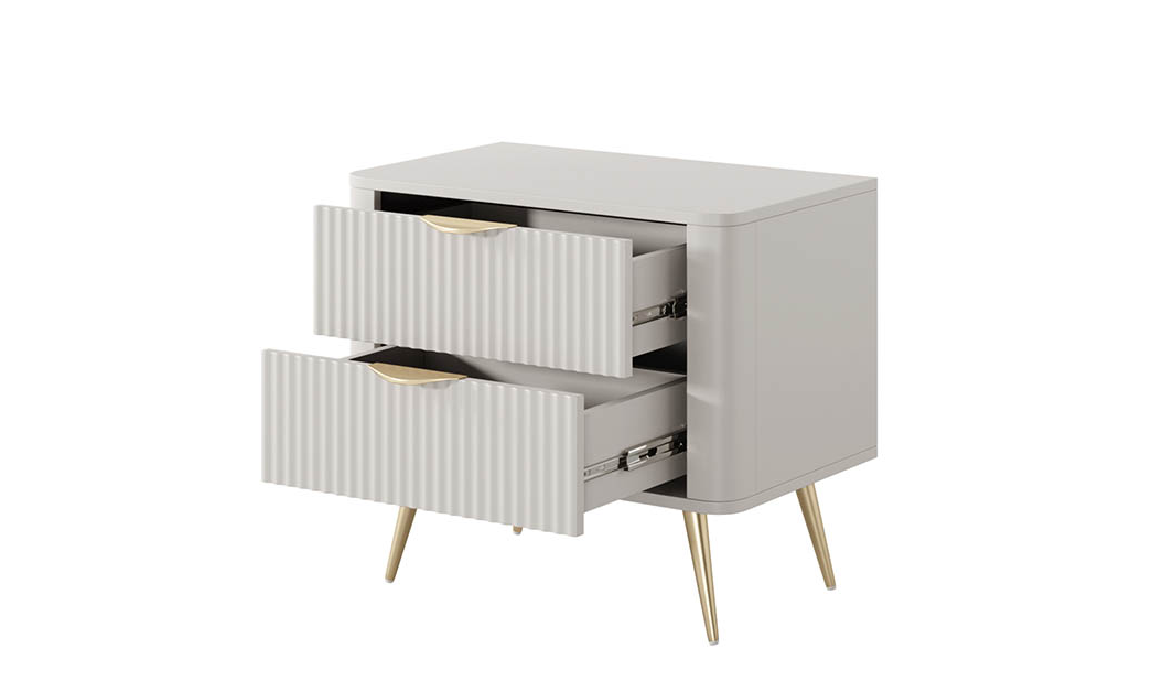 Прикроватная тумба TOP- Лагуна (Lante) 2ш Беж