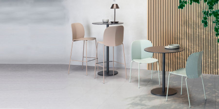 База для стола VLL- SCAB Tiffany H73 (черный; коричневый)