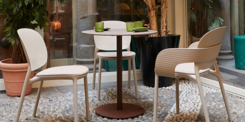 База для стола VLL- SCAB Tiffany H73 (черный; коричневый)