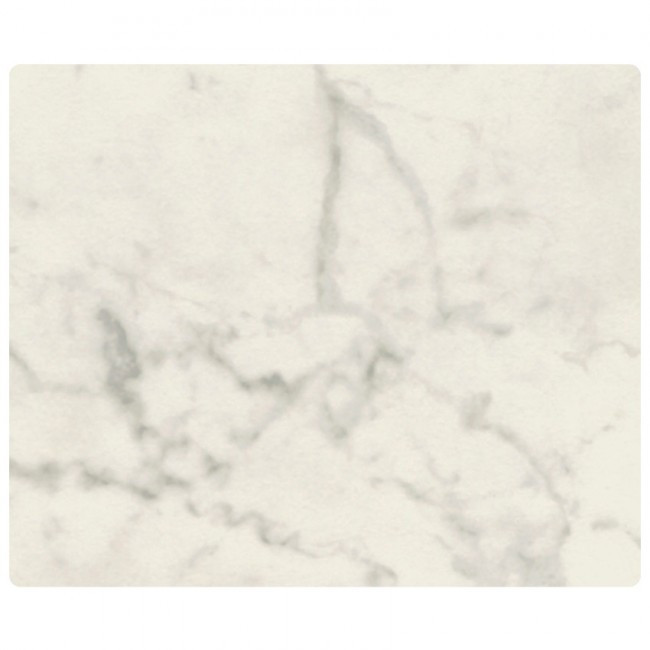 Столешница прямоугольная VLL- Topalit (белый мрамор)