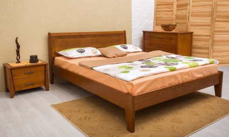 Кровать двуспальная BIO- Мария Сити (без изножья) филенка 