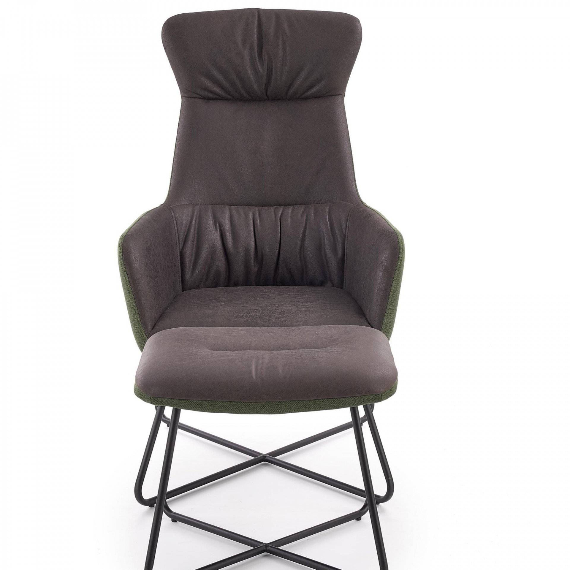 Мягкое кресло для отдыха с подставкой для ног PL- HALMAR TINTO