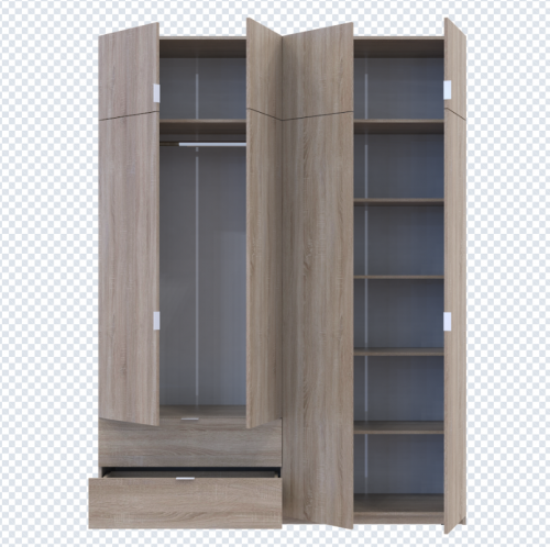 Шкаф для одежды DRS- Лукас Дуб сонома 180х50х240  