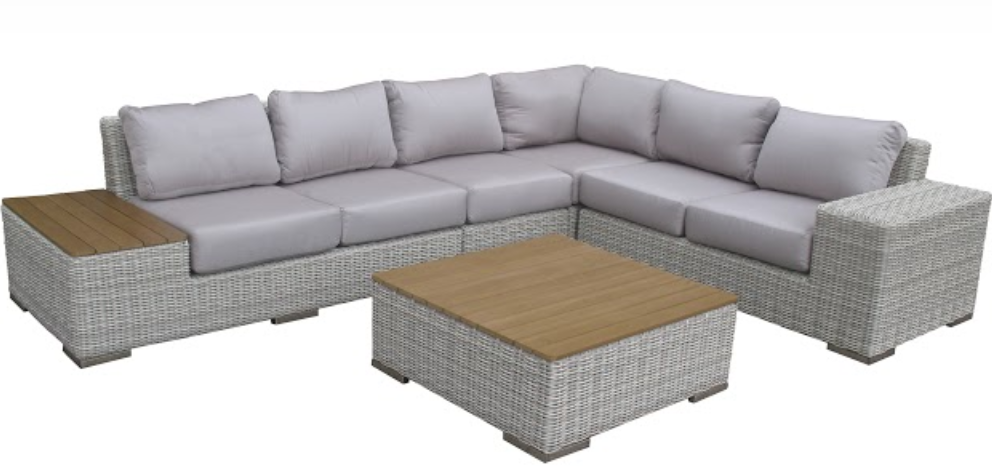 Комплект мягкой мебели CRU- Эль искусственный ротанг (el0001)