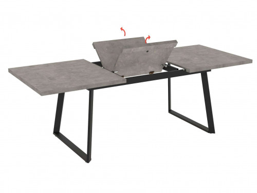 Стол раздвижной Avn- LAVINYA 170-230x90 Retro Silver