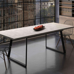 Стол раздвижной Avn- LAVINYA 170-230x90 Retro Silver