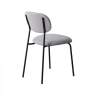 Стул обеденный TPRO- Sofia light grey Е7405