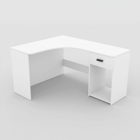 Угловой стол Helvetia CORNER 2497LU03 (белый)