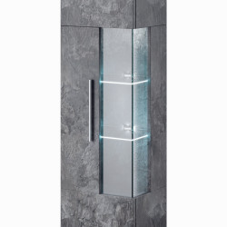 Витрина в гостиную Helvetia INDIA 24B0DE05 (шиффер)