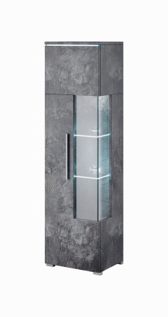 Витрина в гостиную Helvetia INDIA 24B0DE05 (шиффер)