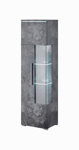 Витрина в гостиную Helvetia INDIA 24B0DE05 (шиффер)