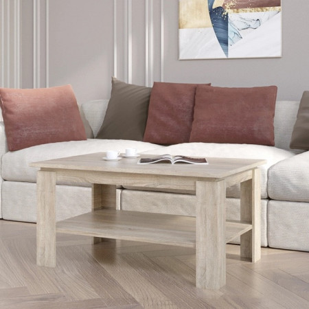 Стол журнальный EVR- Соната СЖ-910 дуб Сонома