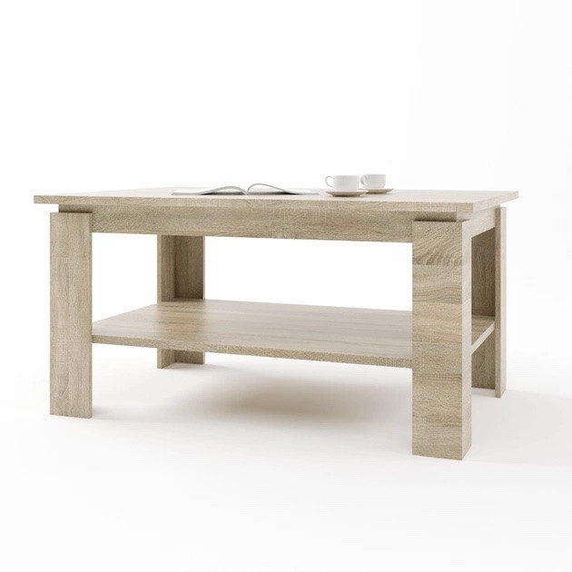 Стол журнальный EVR- Соната СЖ-910 дуб Сонома