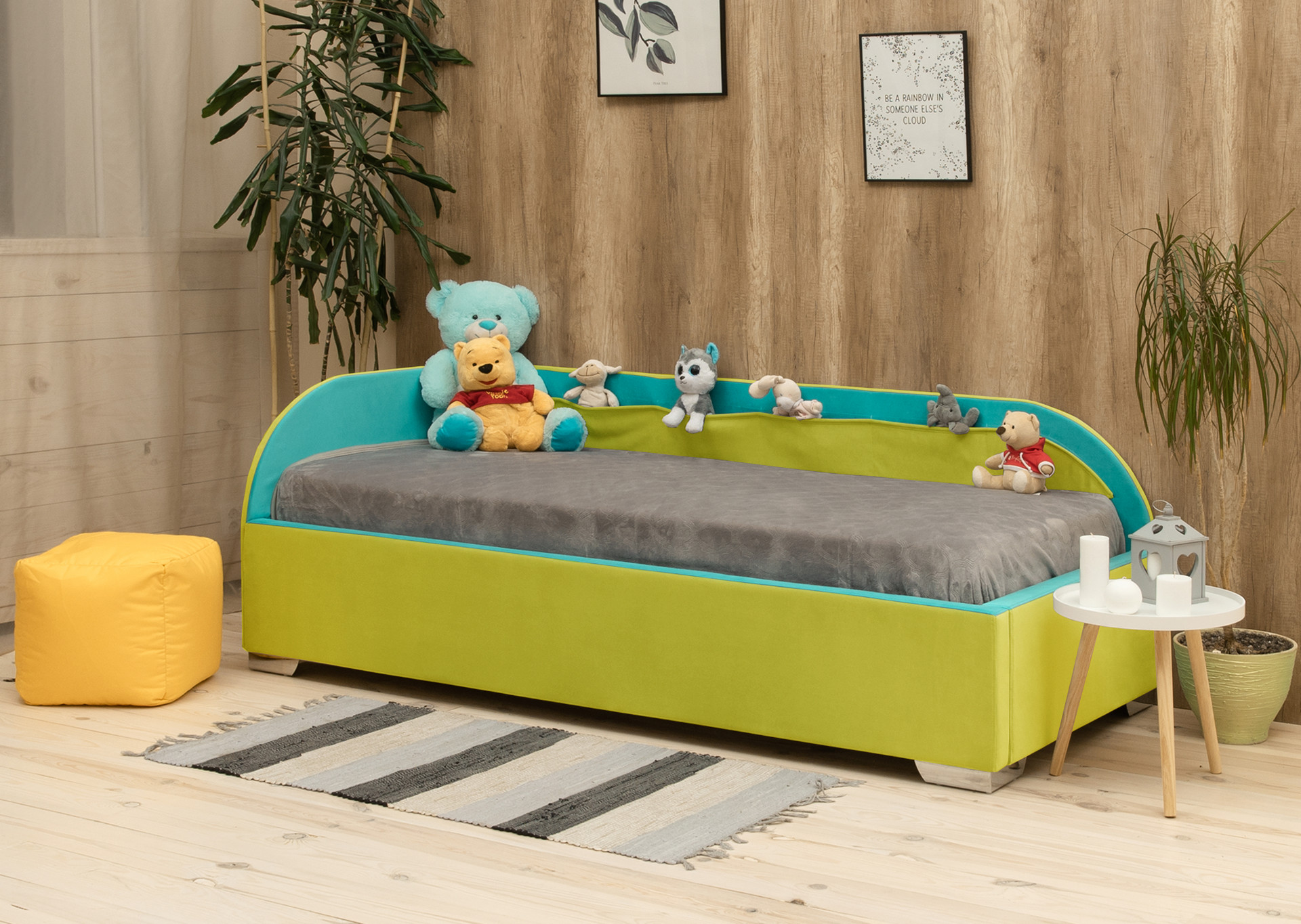 Кровать диван с подъемным механизмом COR- Тедди 