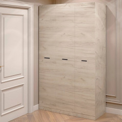 Шкаф распашной на 3 двери EVR- Соната-1200 крафт белый