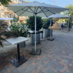 Зонт алюминиевый ZST- ALU 2 х 2 м (алюминиевая стойка)