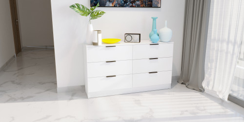 Комод на 6 ящиков ViA- Сити 1