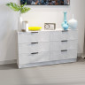 Комод на 6 ящиков ViA- Сити 1