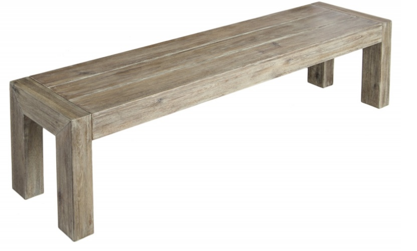 Лавка из дерева Alexander Rose TEA- ACACIA DISTRESSED BENCH 1.78M